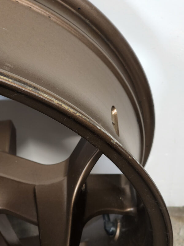 SR/F/S Rear Cast Wheel Assembly Bronze Effect - Blemished Unit 1